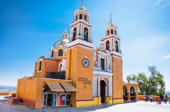 Iglesia Cholula, México