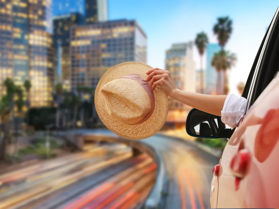 Los Ángeles, vuele y maneje