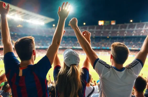 Fans Camp Nou, Barcelona, España